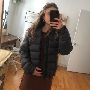 SOLD! North face 700 black puffer coat